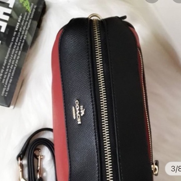 Coach Bennett Crossbody In Colorblock F77685 - Picture 8 of 11